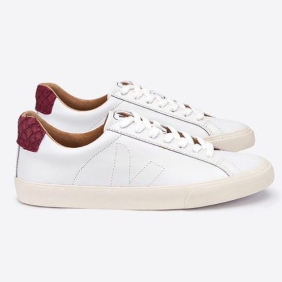 Veja Shoes - Veja Barneys Esplar Red Tilapia Sneakers